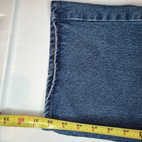 Diamond Gusset Jeans Mens 40x31 Blue Denim Straight Leg USA Made Quality - Picture 13 of 14